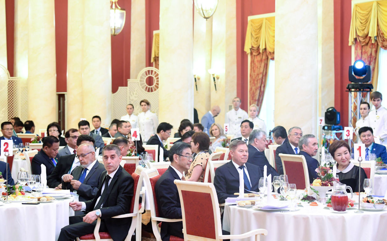 Welcoming dinner on behalf of the Supreme Court of Russia held as part of the meeting of Supreme Court Chief Justices of the Shanghai Cooperation Organisation (SCO) in Sochi